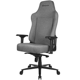 Paracon SUPREME Gaming Chair - Textile - Grey